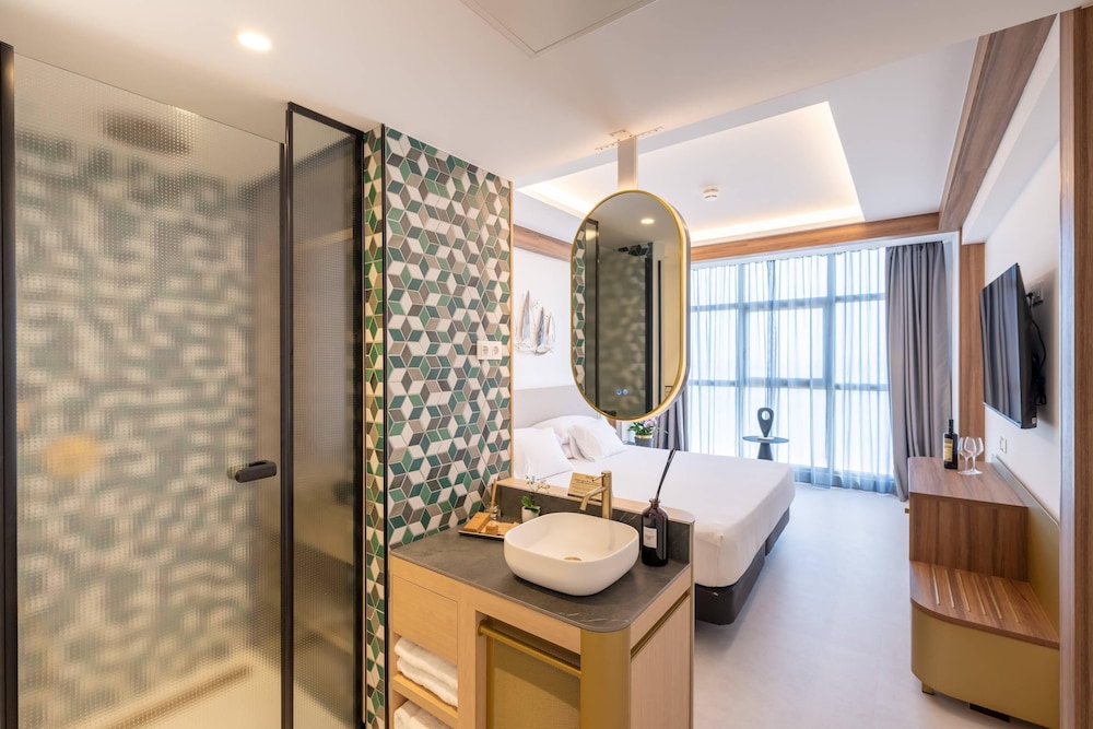 Habitación Superior 2 camas, vista al mar del hotel Faranda Rías Altas. Foto 15