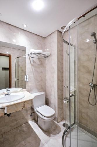 Habitación Doble - 1 o 2 camas del hotel Ciudad de Compostela. Foto 3