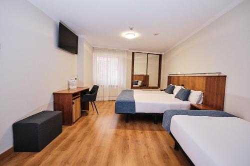 Habitación Doble Económica del hotel Ciudad de Compostela