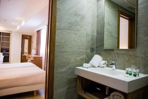 Habitación Triple del hotel Gelmirez