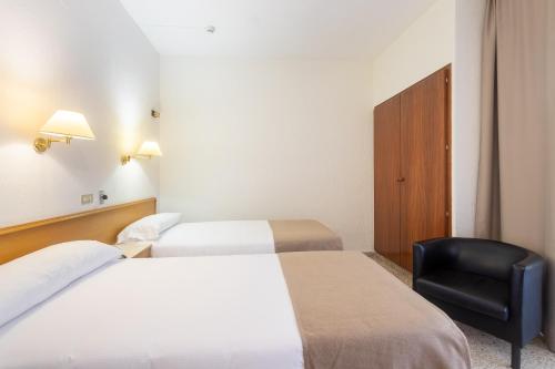 Habitación Doble - 2 camas del hotel Leuka