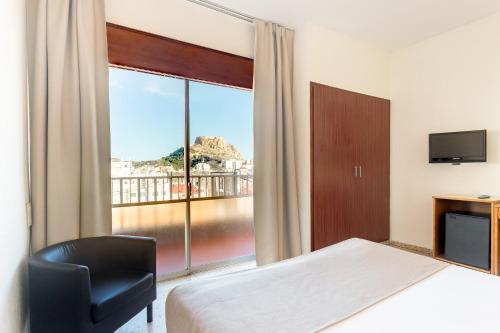 Habitación Doble del hotel Leuka. Foto 2