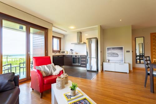 Apartamento de 1 dormitorio con sofá cama del hotel Miracielos. Foto 7