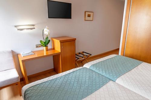 2 camas individuales del hotel Faranda Marsol Candás. Foto 2
