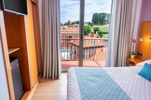 Habitación Superior con vistas a la ciudad - 1 cama individual del hotel Faranda Marsol Candás