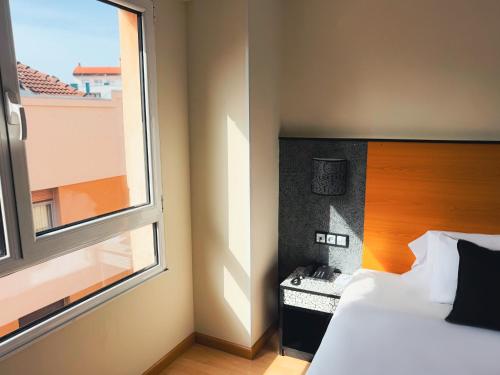 1 cama doble del hotel Faranda Pathos Gijon, Ascend Hotel Collection. Foto 9