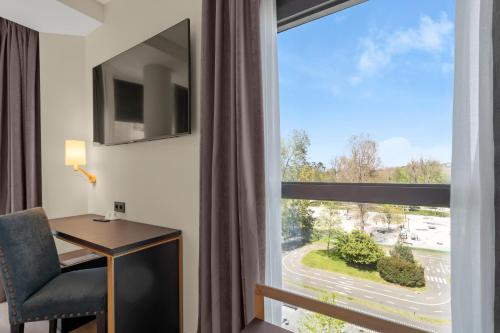 Habitación Doble Superior del hotel Zentral Gijon Rey Pelayo