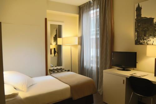 Habitación Individual del hotel Gran Hotel España