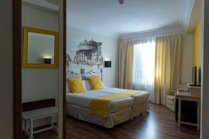 Habitación doble Económica del hotel Palacio de Valderrabanos