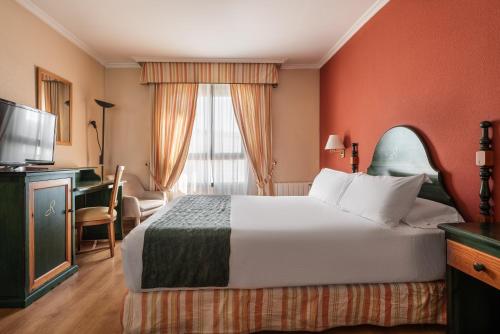 Habitación Doble Estándar del hotel Rio Badajoz. Foto 2