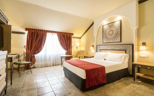 Habitación doble del hotel Ilunion Merida Palace