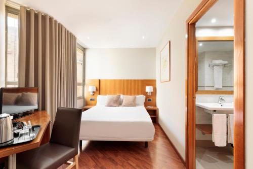 Habitación Doble del hotel Best Aranea. Foto 2