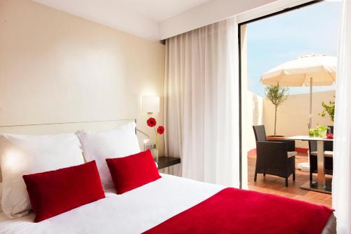Habitación Doble con Terraza del hotel Grupotel Gravina. Foto 1