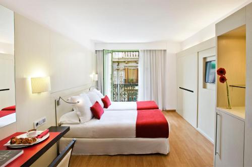 Habitación doble con balcón del hotel Grupotel Gravina