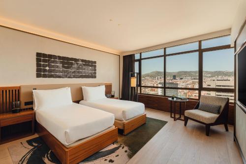 Habitación Familiar Deluxe del hotel Nobu Barcelona. Foto 3