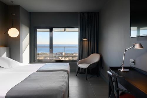 Habitación Doble con vistas al mar - 1 o 2 camas del hotel Barcelona Princess. Foto 1