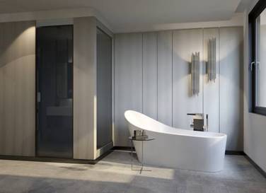 Junior suite Vista ciudad Privilege del hotel Grand Hyatt Barcelona. Foto 3