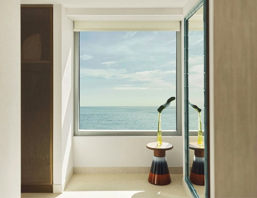 Habitación doble Vista Mar 1 Cama king Esquinera del hotel Arts Barcelona. Foto 3