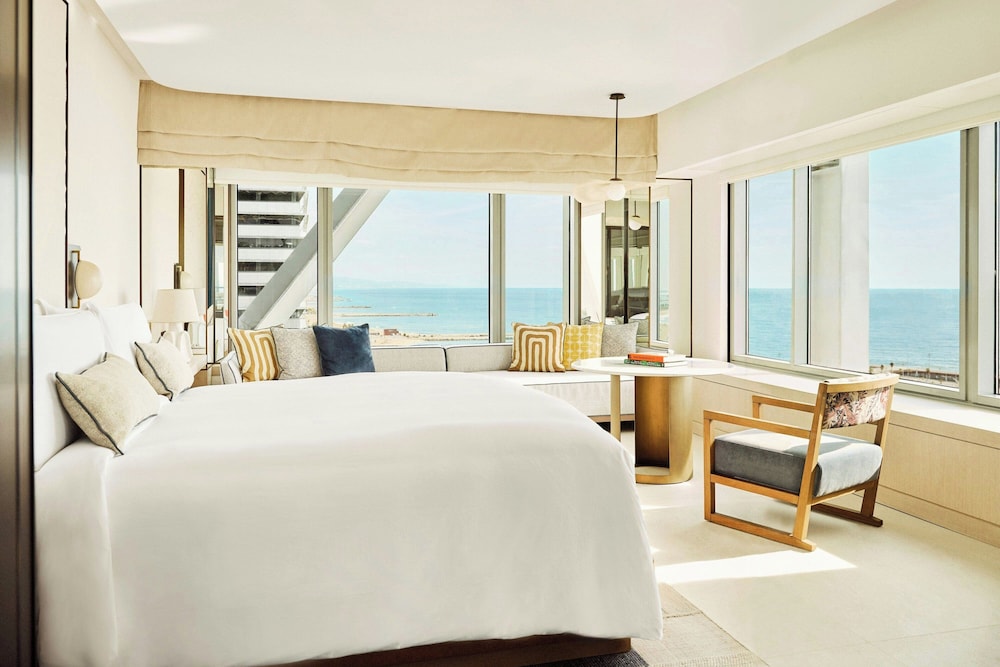 Habitación, 1 cama de matrimonio grande, en esquina (Seascape) del hotel Arts Barcelona