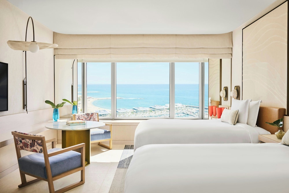 Habitación, 2 camas dobles, vistas al mar (Panorama Sea View) del hotel Arts Barcelona