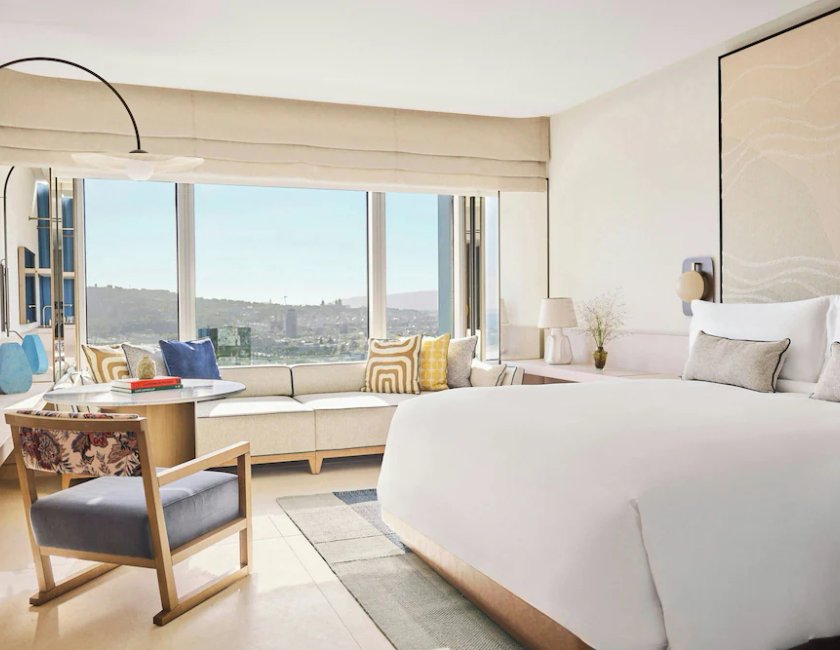 Habitación doble 1 Cama king Vista ciudad Normal del hotel Arts Barcelona
