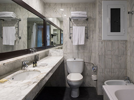 Habitación individual del hotel Catalonia Park Putxet