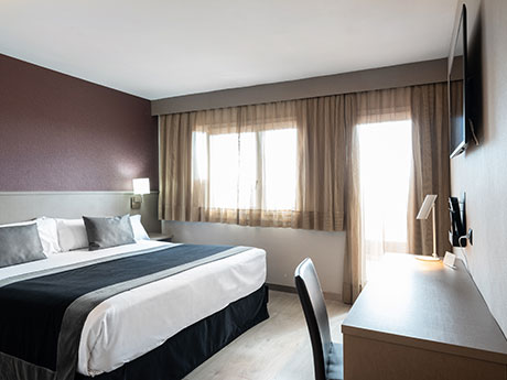 Habitación doble Balcón o Terraza del hotel Catalonia Park Putxet