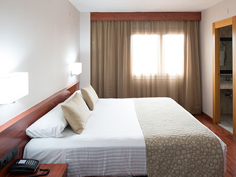 Habitación doble del hotel Catalonia Park Putxet