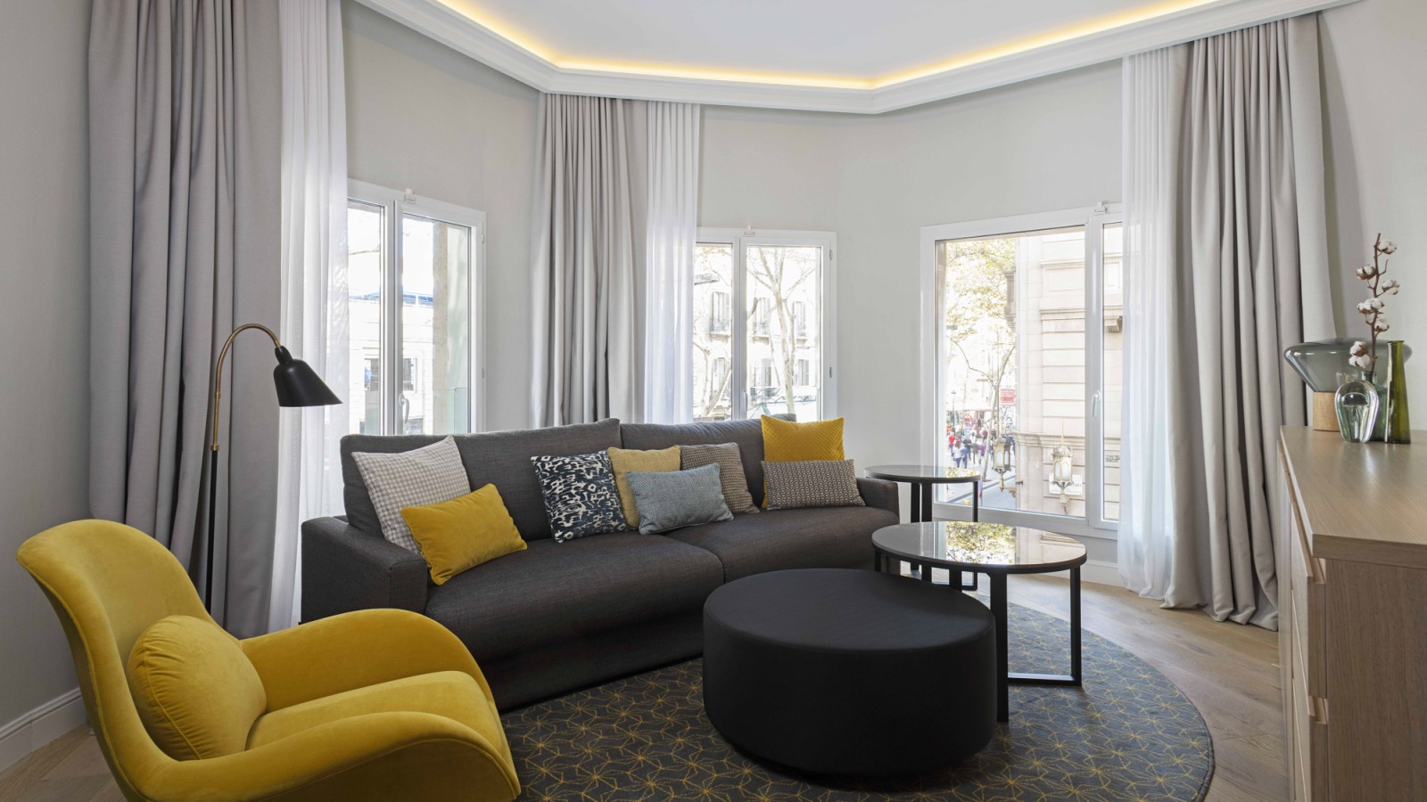 Suite Esquinera del hotel Le Meridien Barcelona