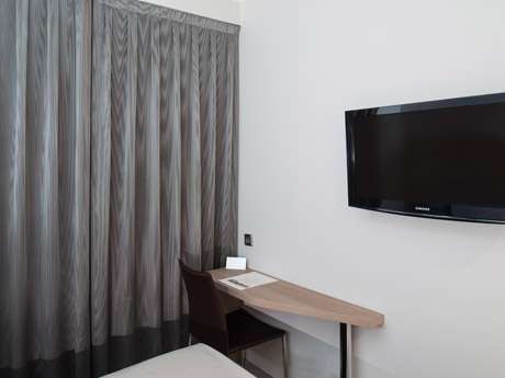 Habitación individual del hotel Catalonia Roma