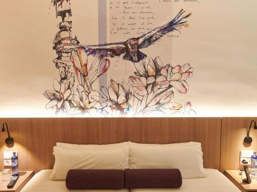 Habitación Doble Estándar - 2 camas del hotel Mercure Barcelona Condor. Foto 1