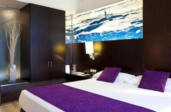 Habitación individual del hotel Vincci Maritimo