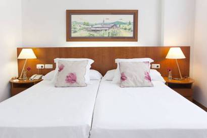 Habitación doble del hotel Atenea Barcelona