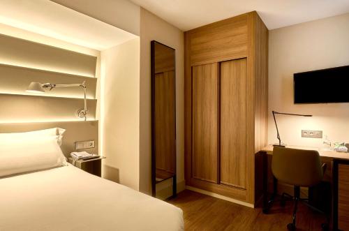 Habitación Individual del hotel NH Sants Barcelona
