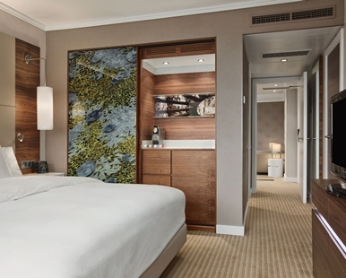 Junior suite del hotel Hilton Barcelona. Foto 1