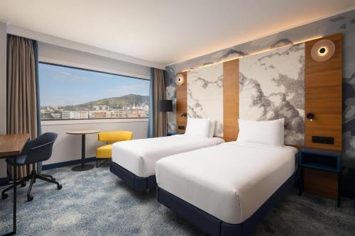 Executive Twin Room - Lounge Access del hotel Hilton Barcelona. Foto 7