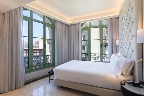 Habitación Doble con vistas a la pared del hotel Eurostars Laietana