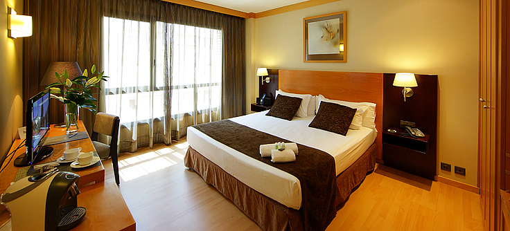 Habitación doble Premium del hotel Attica 21 Barcelona Mar