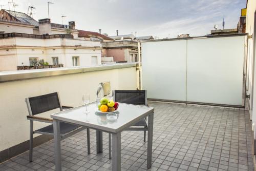 Habitación Doble con terraza del hotel Zenit Barcelona. Foto 8