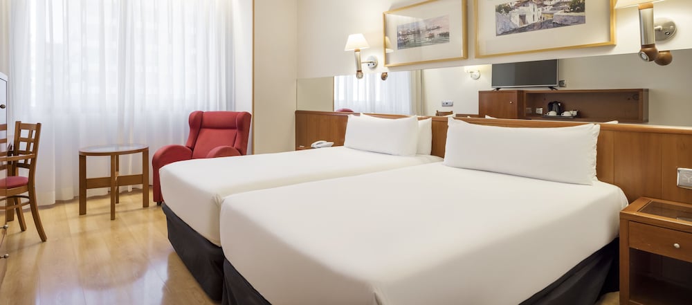 Habitación doble del hotel Ilunion Les Corts Spa