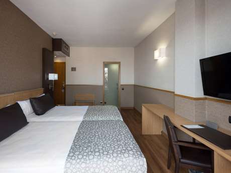Habitación doble del hotel Catalonia Sagrada Familia