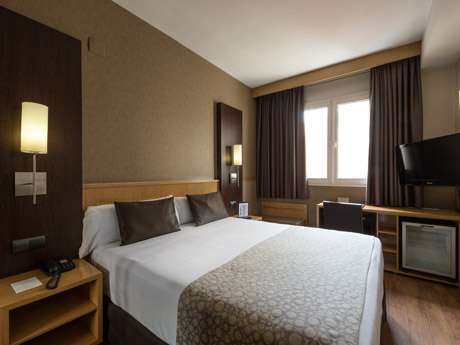 Habitación individual del hotel Catalonia Sagrada Familia