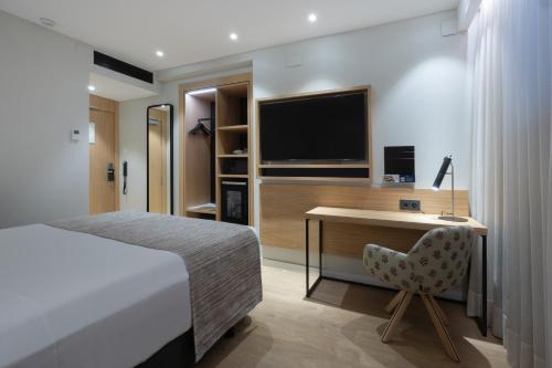 Habitación Individual del hotel Catalonia Diagonal Centro. Foto 2