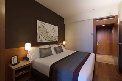 Habitación doble Balcón o Terraza del hotel Catalonia Plaza Cataluña