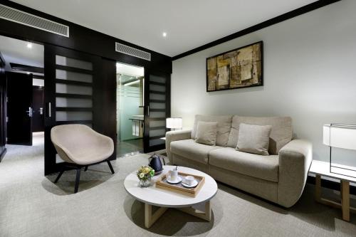 Suite Junior The Level del hotel Melia Barcelona Sarrià. Foto 1