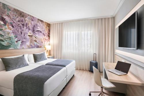 Habitación doble con parking del hotel Sallés Ciutat Del Prat Barcelona Airport