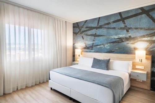 Habitación doble con parking del hotel Sallés Ciutat Del Prat Barcelona Airport. Foto 7