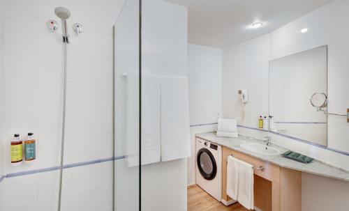 Apartamento Estudio - 1 cama doble del hotel Sercotel Arrahona. Foto 4