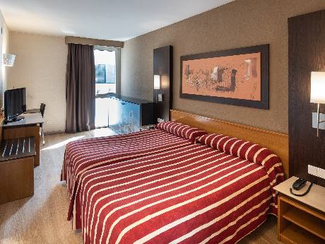 Habitación doble del hotel Catalonia Bristol