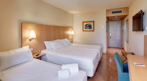 Double Room with Extra Bed del hotel Sercotel Porta Barcelona